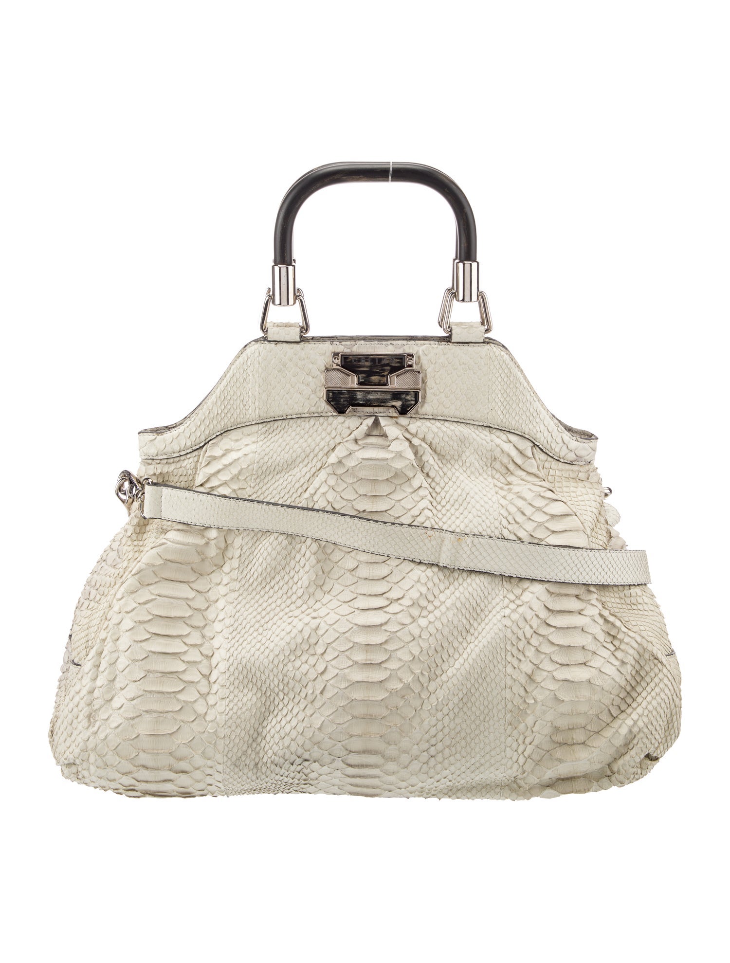 Celine Python Top Handle Bag